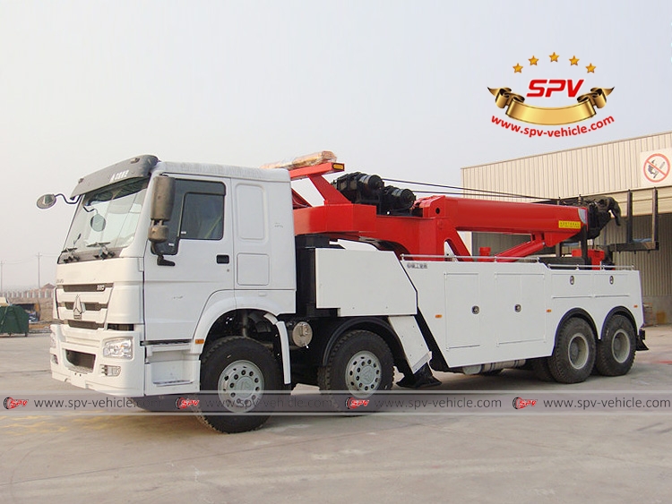 Heavy Duty Road Wrecker Sinotruk - LF